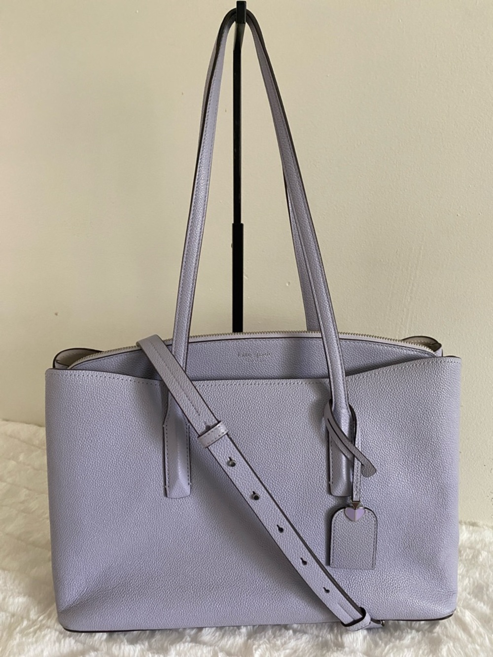 Kate Spade Margaux Large Work Tote Frozen Lilac